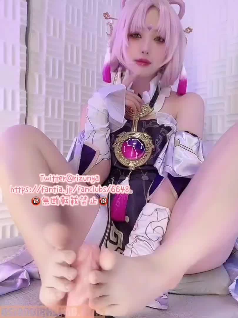 星穹铁道 符玄 裸足 假鸡鸡 模拟足交 模拟撸管 模拟腿交