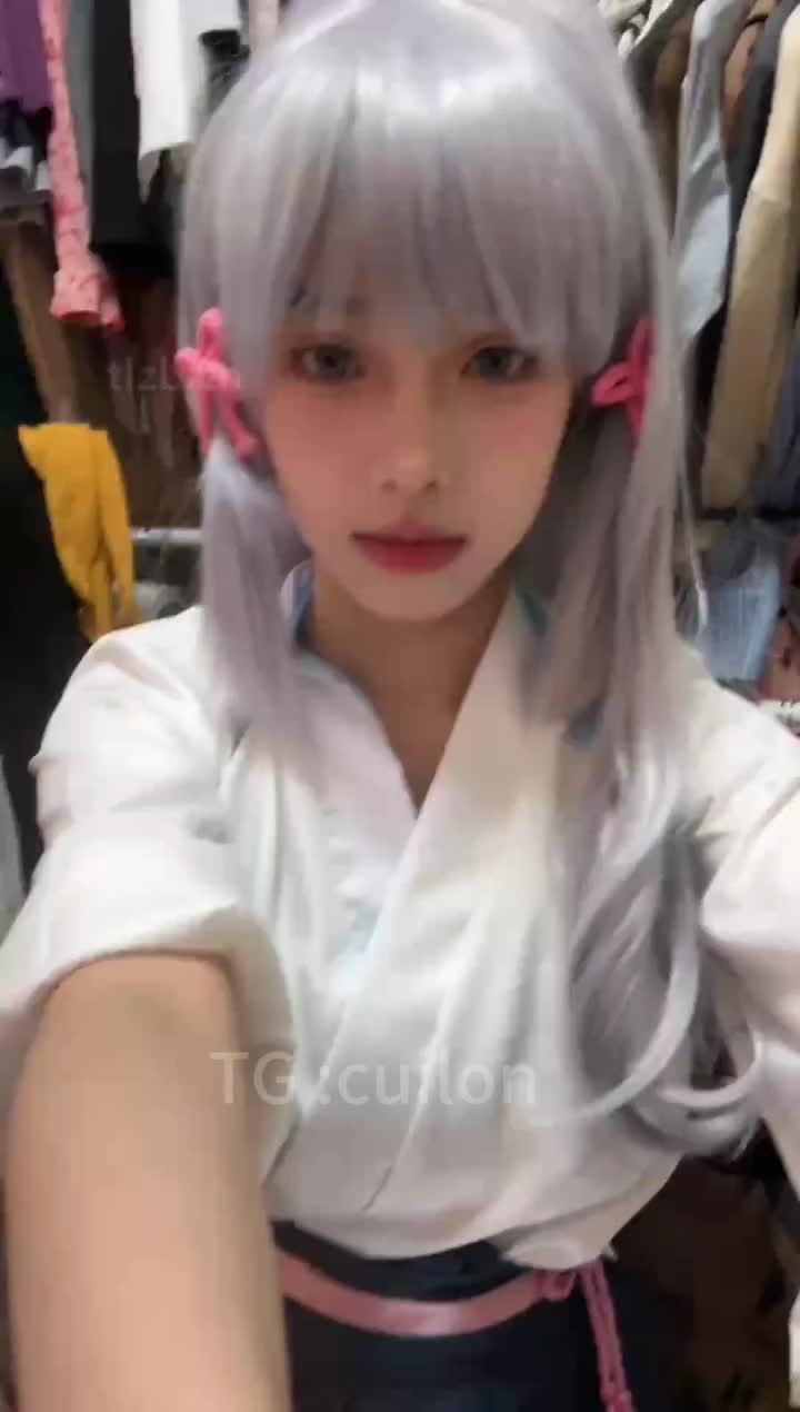 原神 神里绫华 剑道服 超薄白丝 弹幕聊天 倒计时